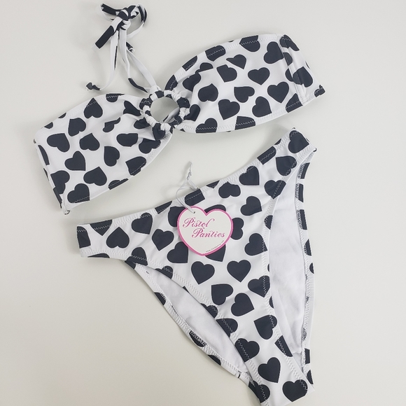 PISTOL PANTIES HEART BIKINI SET - Picture 4 of 11